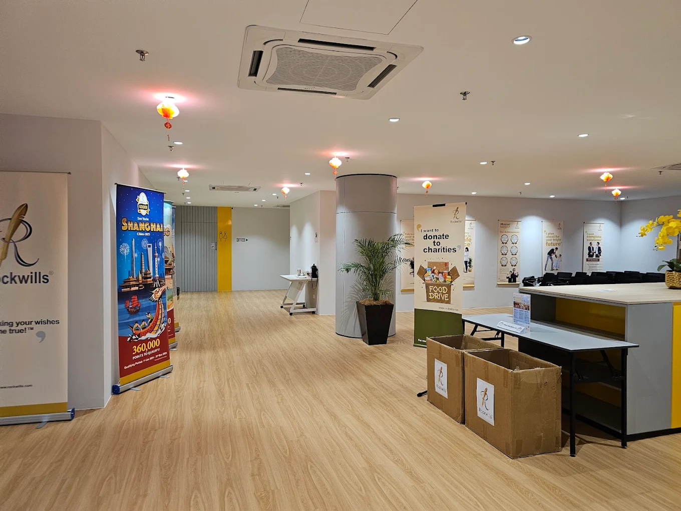 Interior of Rockwills Petaling Jaya office providing will executor and executorship Petaling Jaya services for local families and business owners.